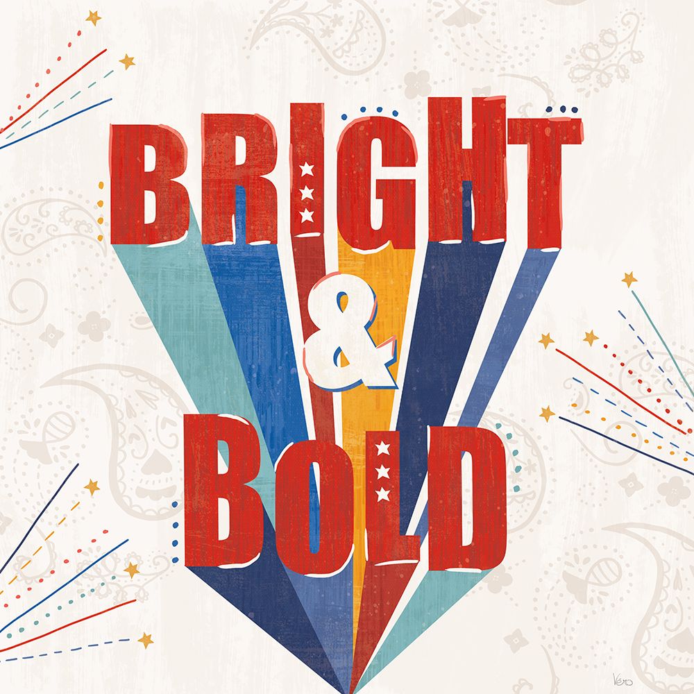 Tan Abstract Colorful Modern Horse Block