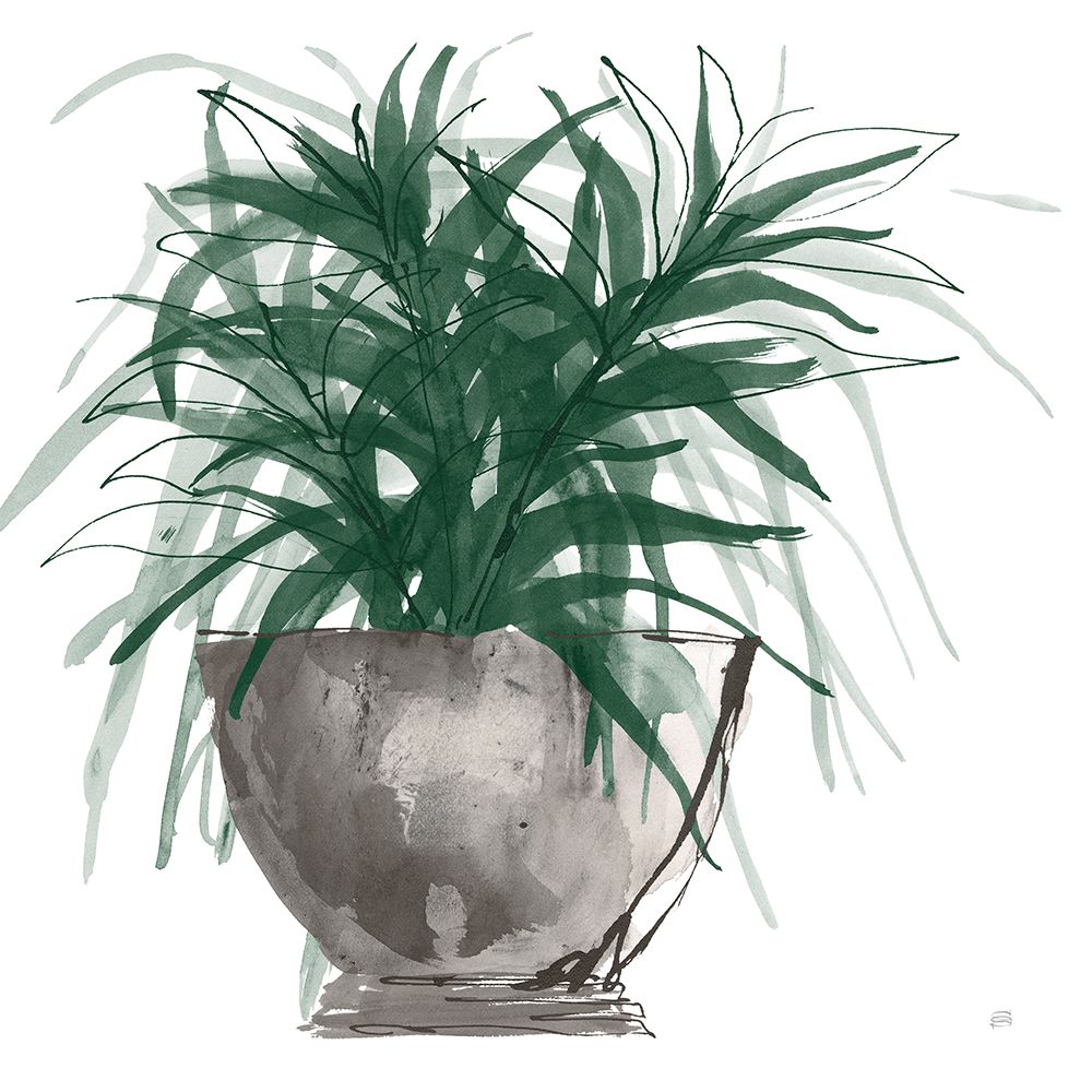 Sunroom Sketch I Green