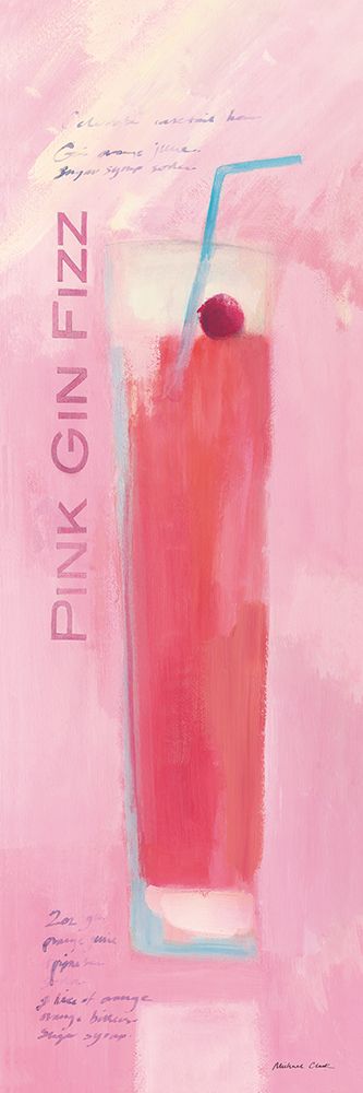 Pink Gin Fizz