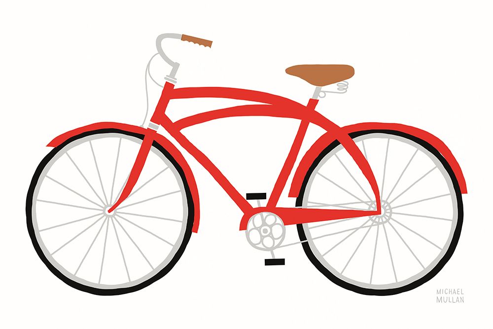 Red Beach Cruiser