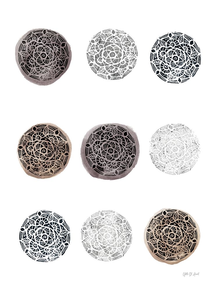 Collected Mandala Stamp I