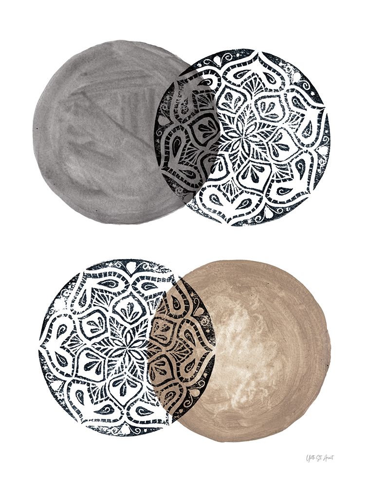 Collected Mandala Stamp II