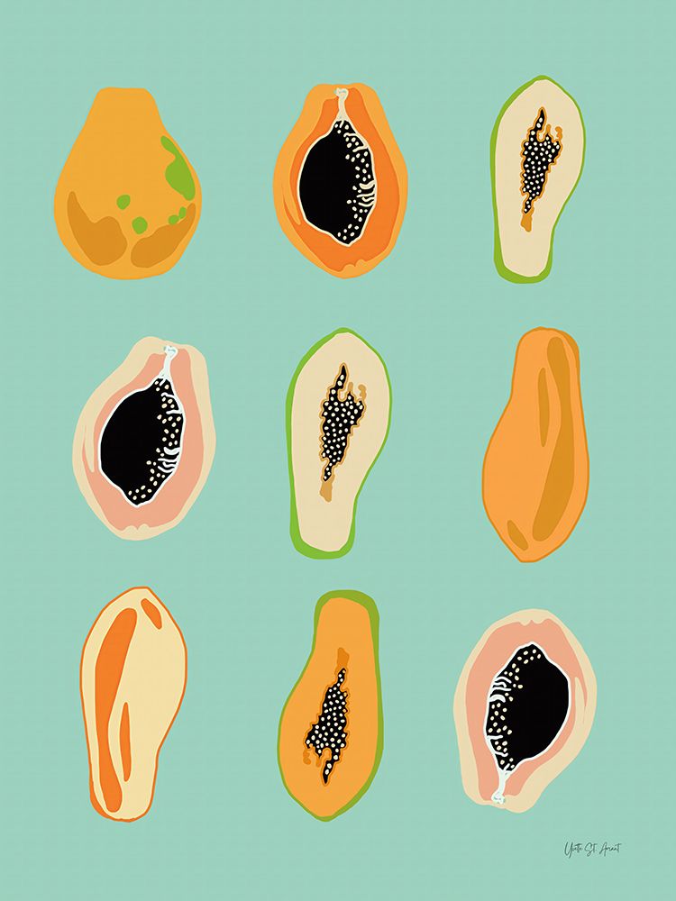 Papaya Blue