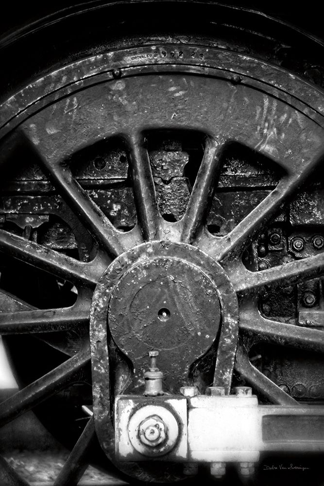 Vintage Train II BW