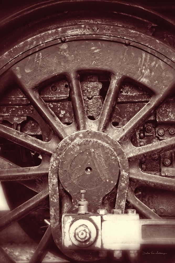 Vintage Train II Sepia