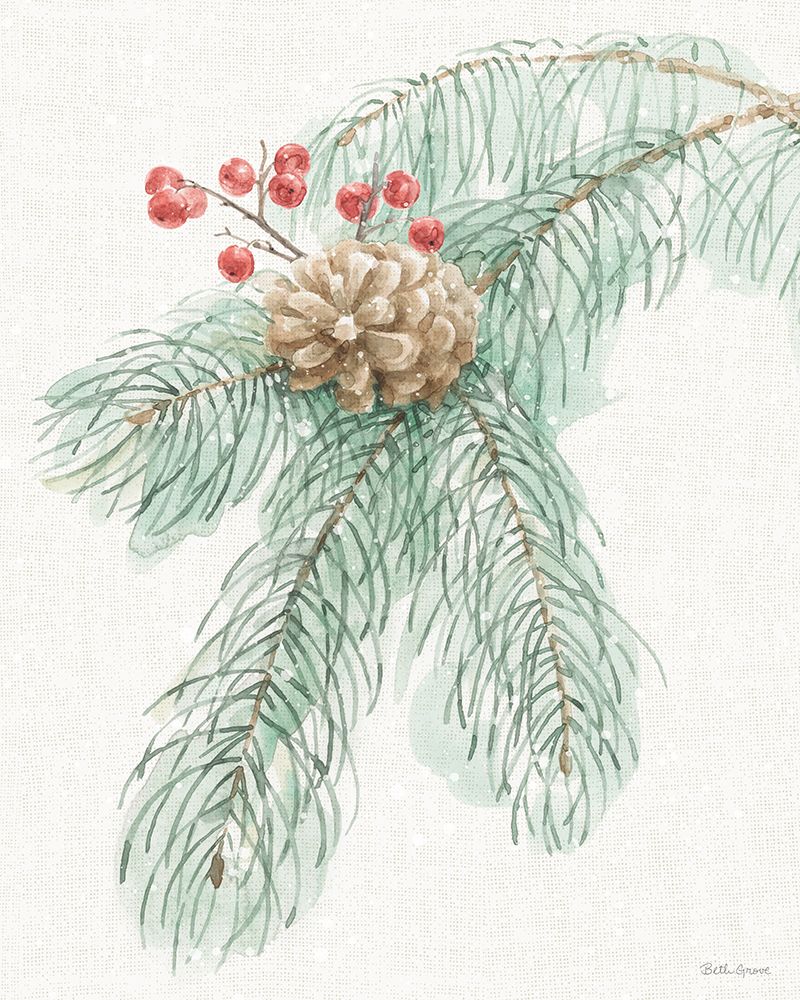 Wooded Winter IX