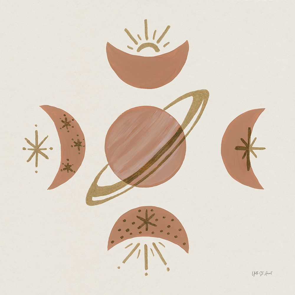 Serene Saturn and Moons