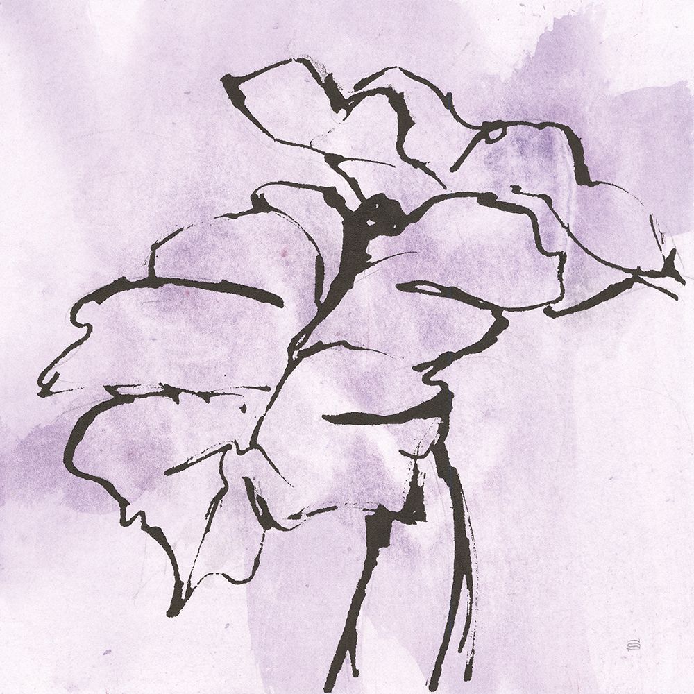 Midnight Plum Leaf II