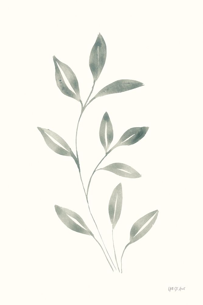 Linen Leaves I