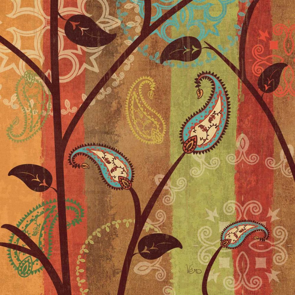 Paisley Garden I