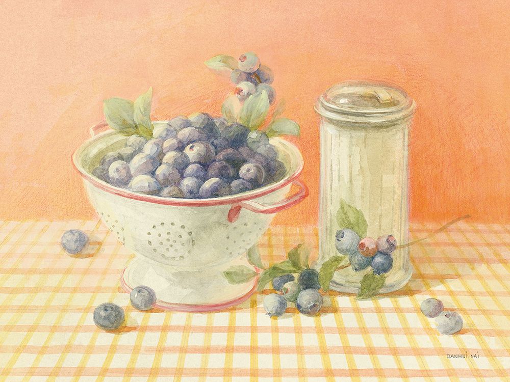 Fresh Picked Blueberries