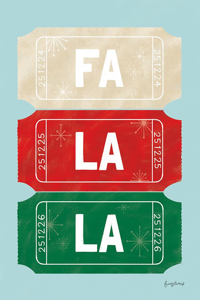 Ticket Stubs Christmas