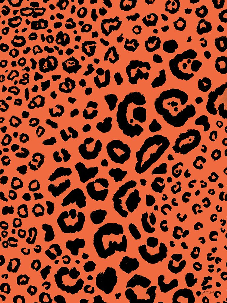Animal Print II Orange