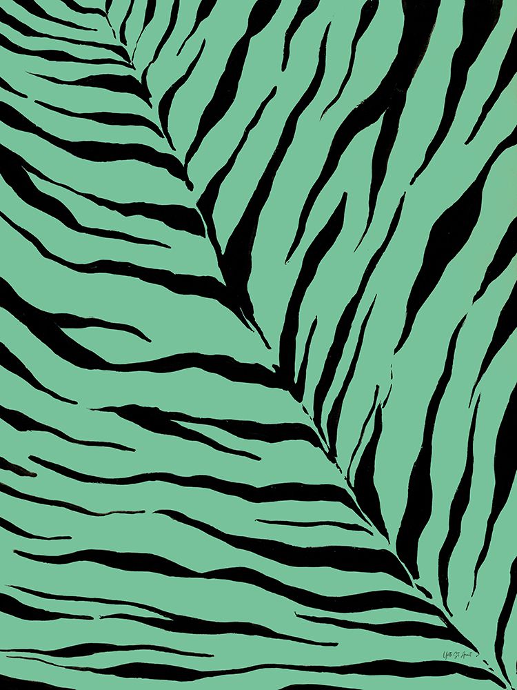 Animal Print III Green