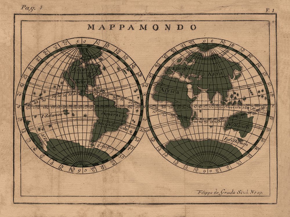 Mappamondo Green