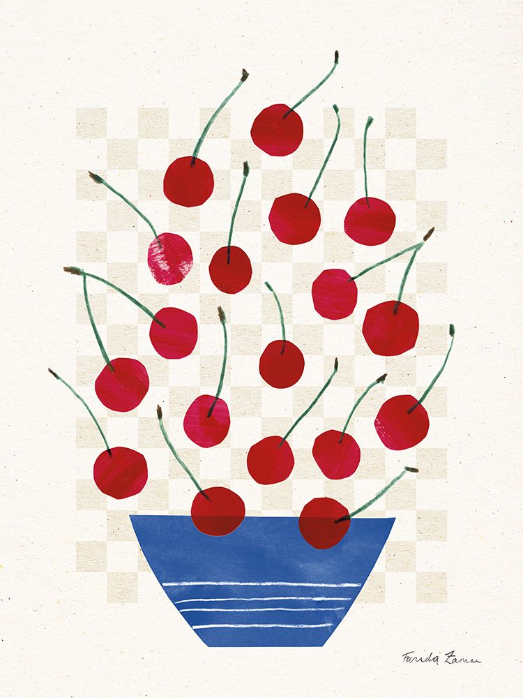Red Falling Fruit I