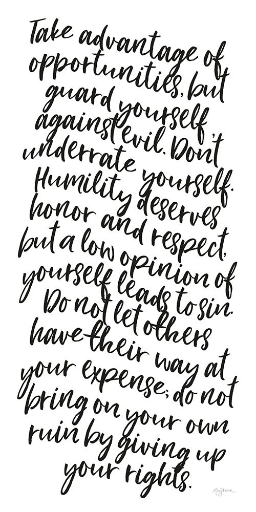 Bible Quote Take Advantage