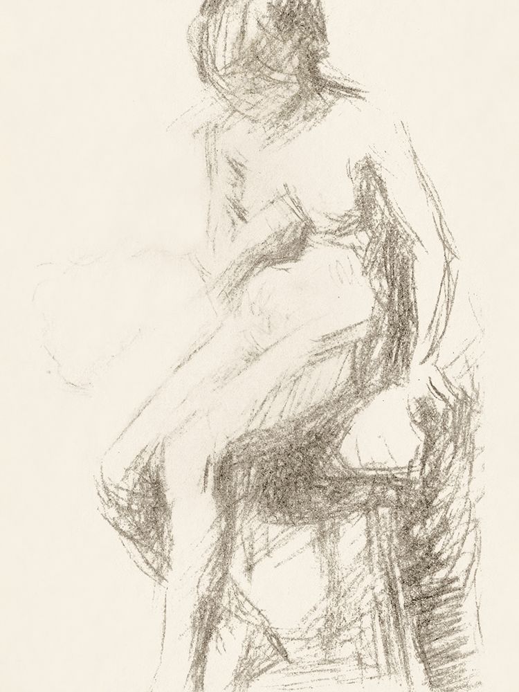 Vintage Nude Sketch
