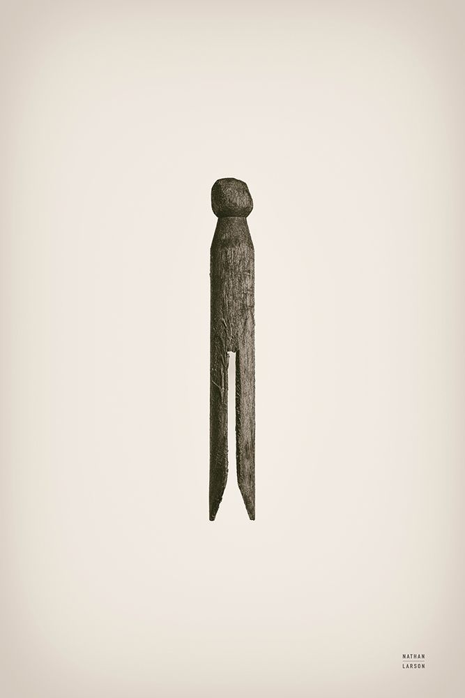 Laundry Pin Sepia