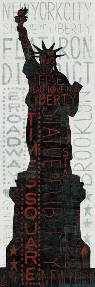 Statue of Liberty - Red
