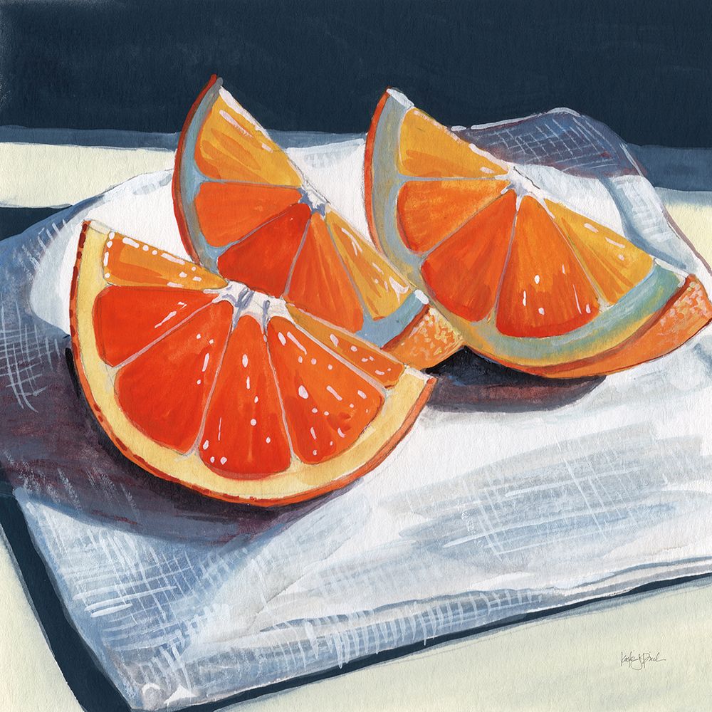 Oranges Catching The Light