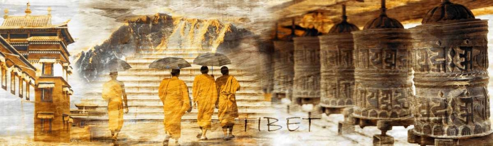Collage Tibet