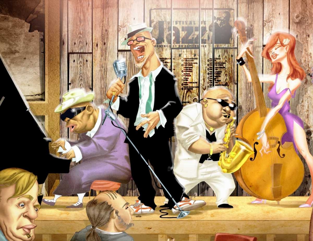 Musicians Jam Session