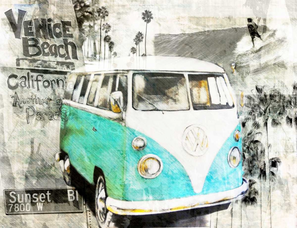 Beach Van - green
