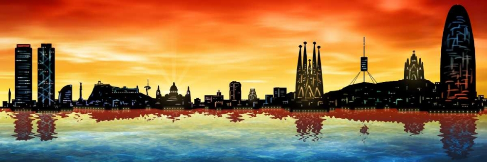 Skyline Barcelona 03