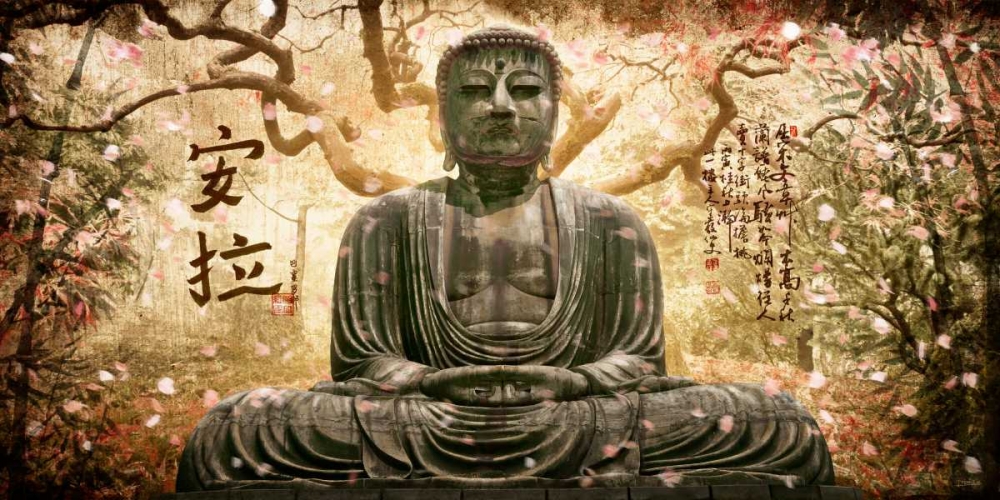 Buddha in tree