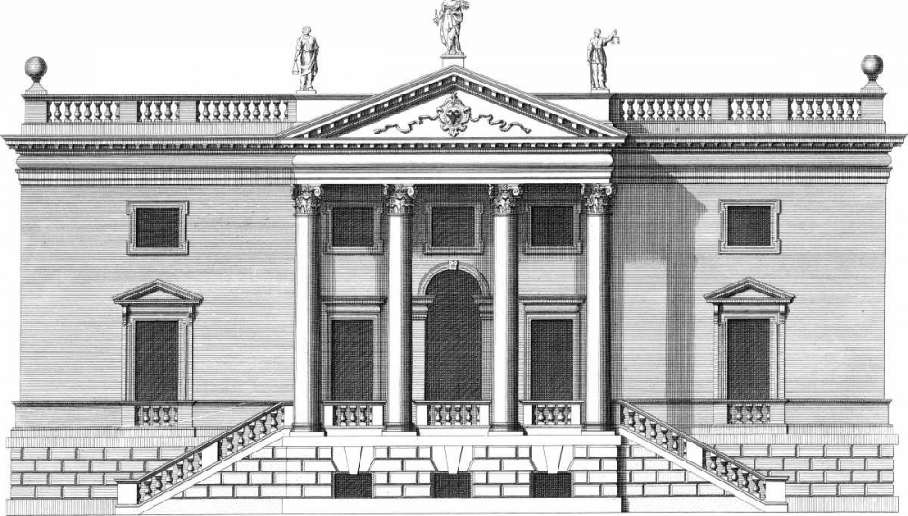Custom Vintage Facade Blueprint V