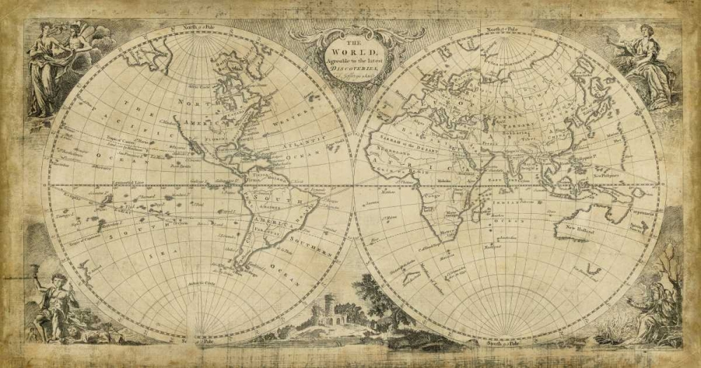 World Discoveries Map