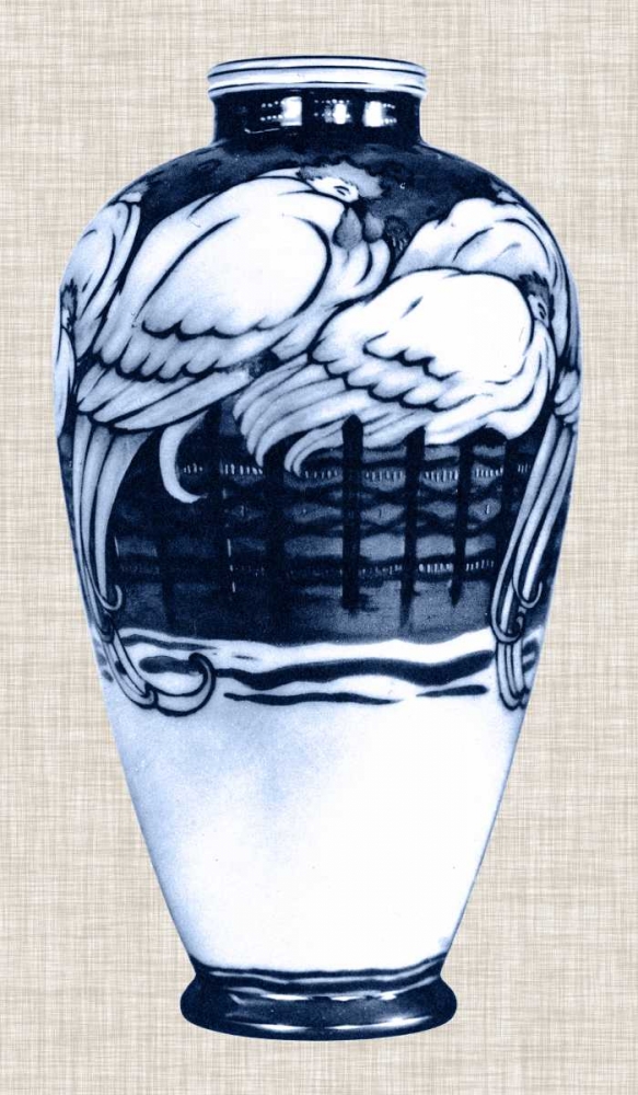 Blue and White Vase VI