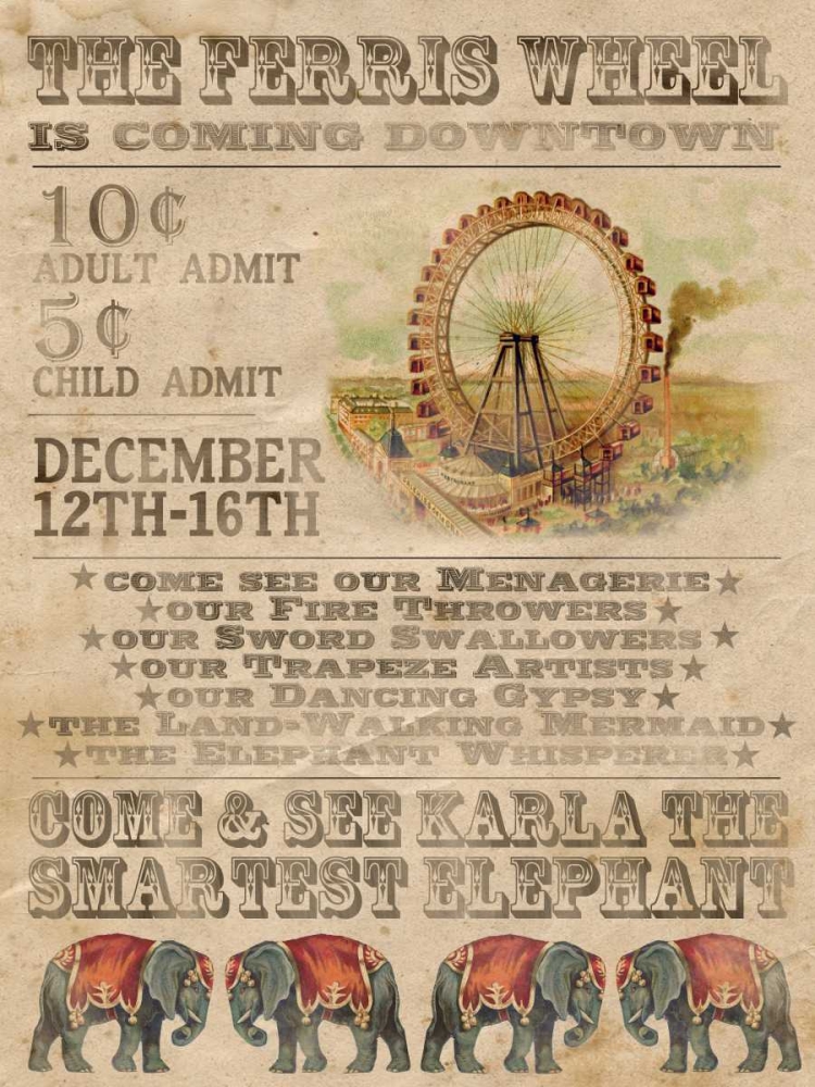 Vintage Circus IV