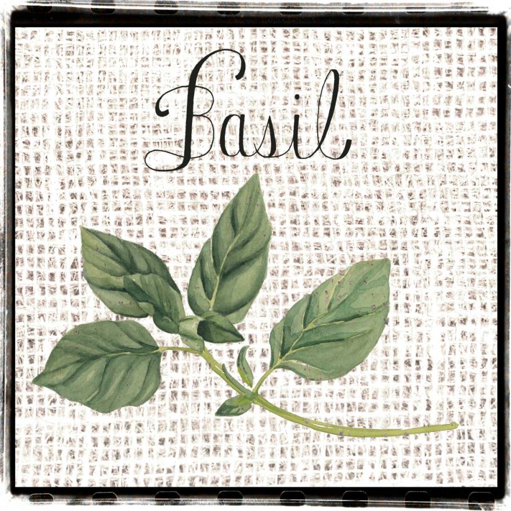 Burlap Herbs V