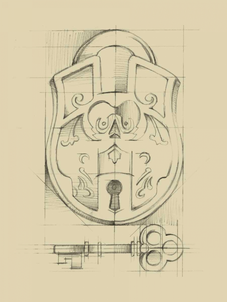 Vintage Padlock I