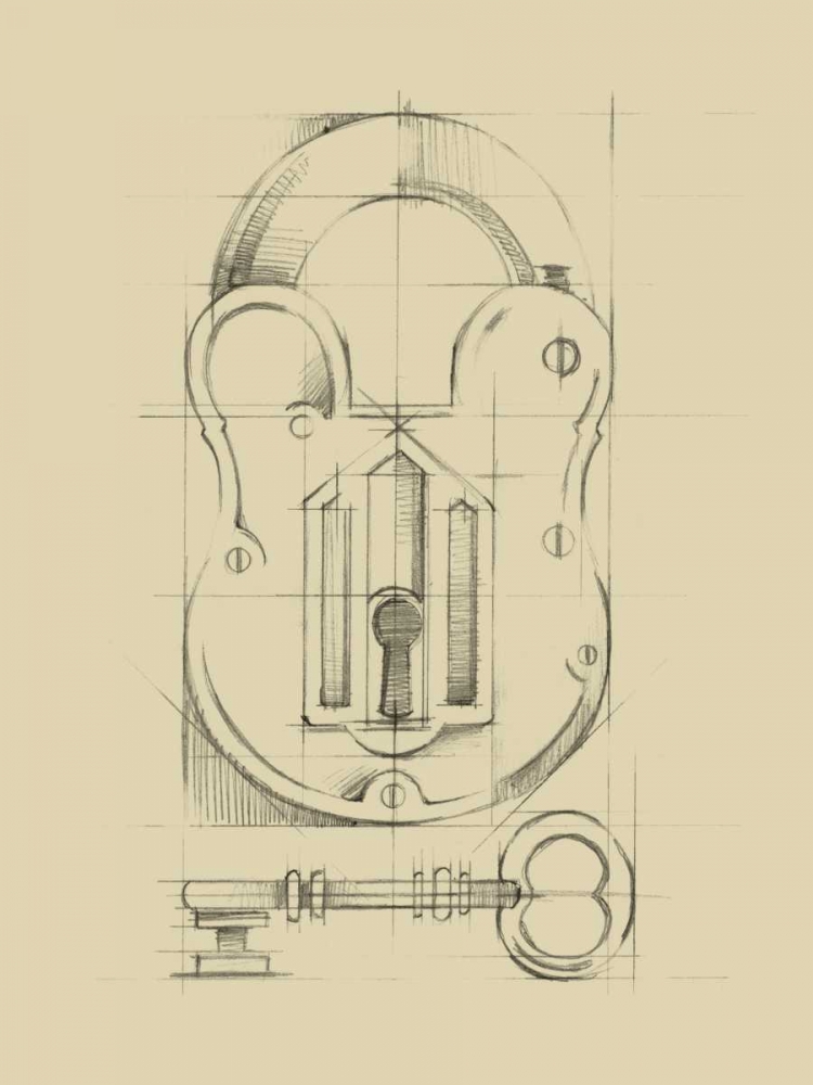 Vintage Padlock II
