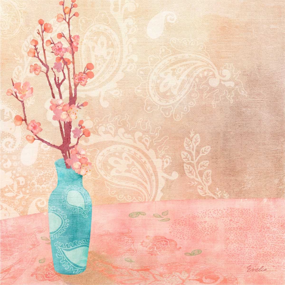Vase of Cherry Blossoms II