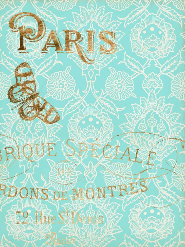 Paris in Gold I