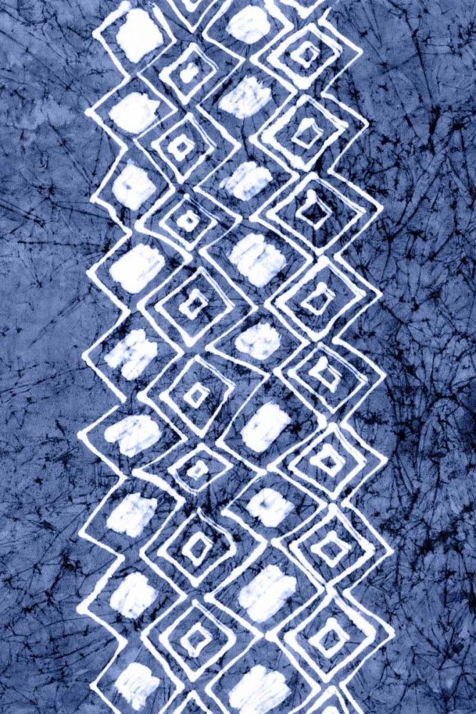 Indigo Primitive Patterns IV