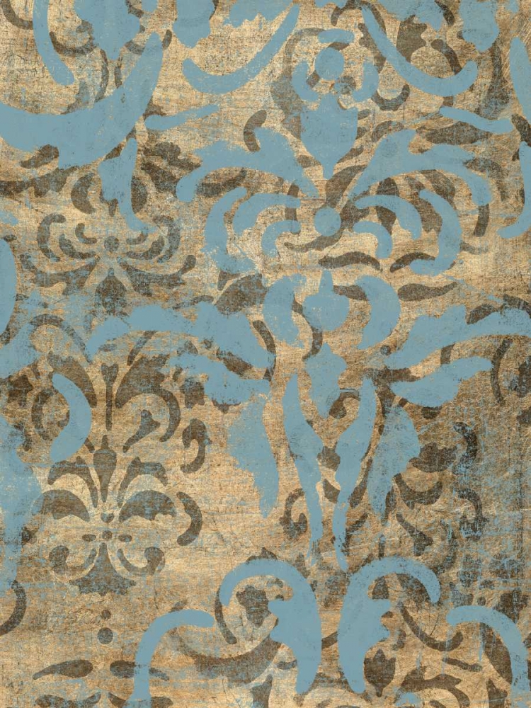 Damask Over Gold II