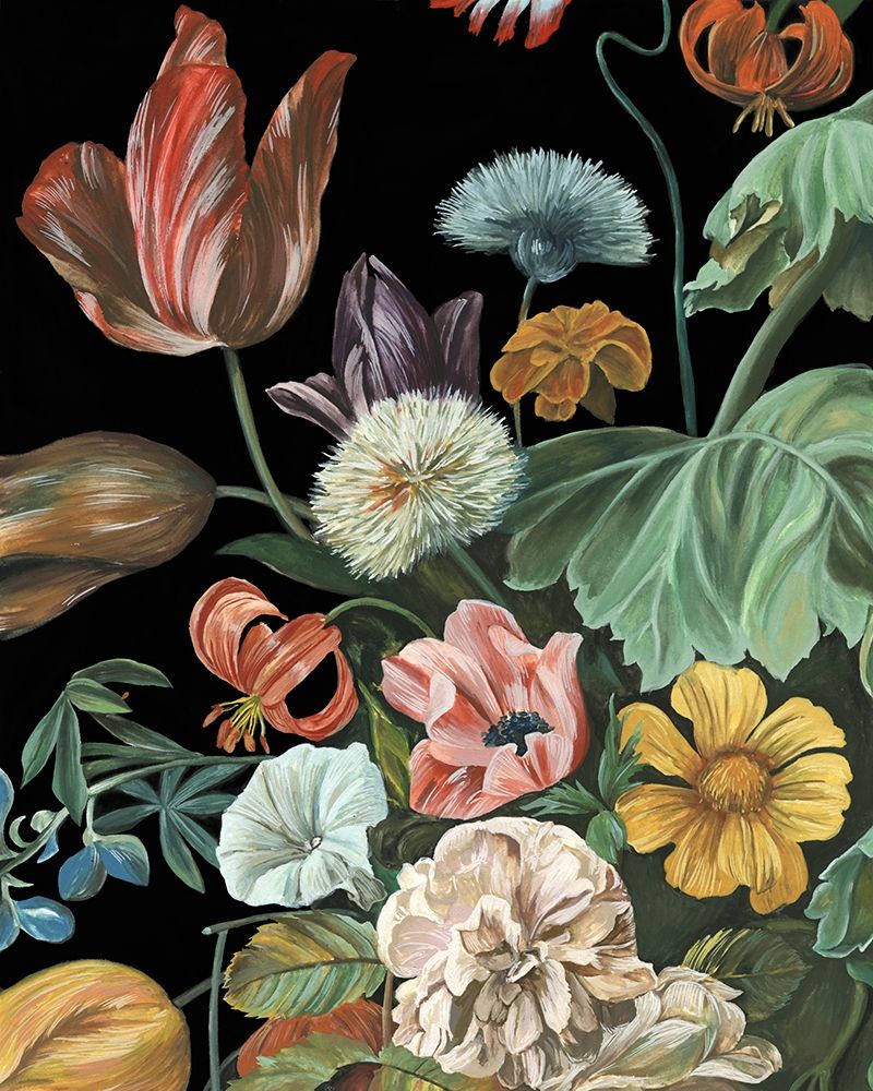 Baroque Floral I