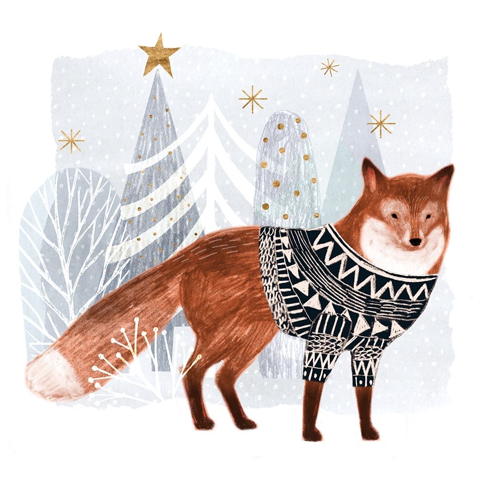Cozy Woodland Animal I