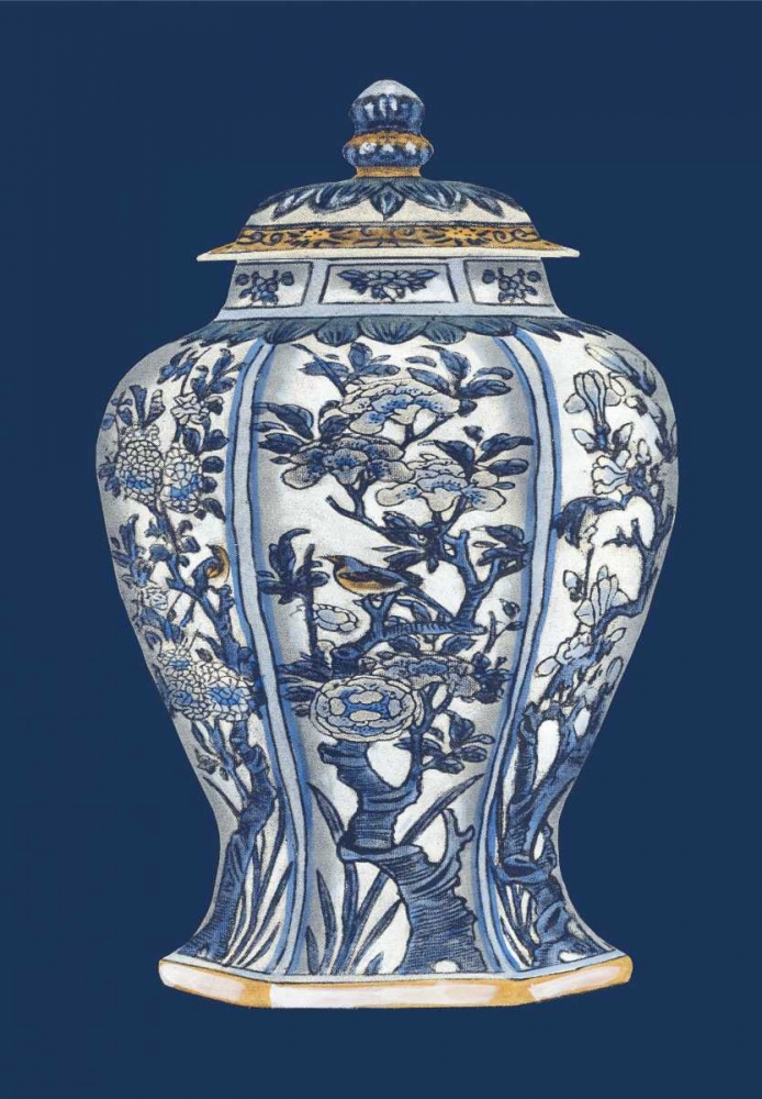 Blue and White Porcelain Vase I