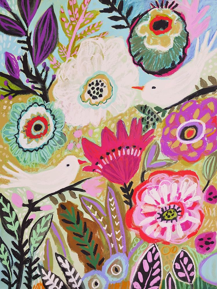 Garden Birds I