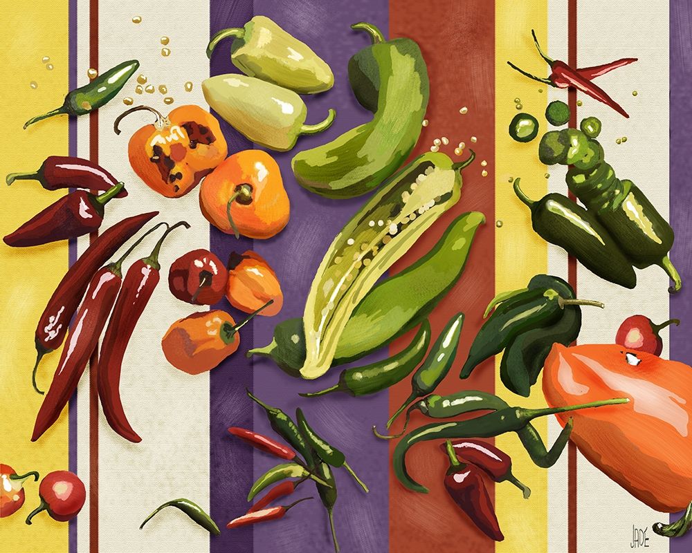Sarape Peppers I