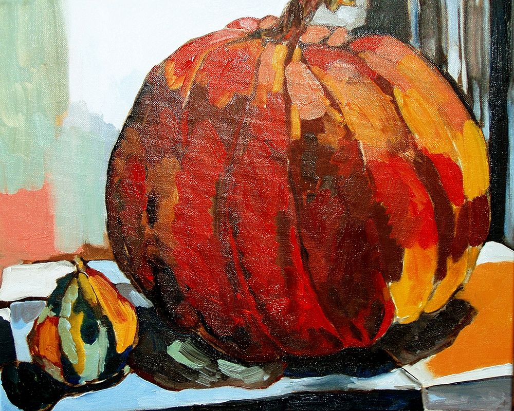 Pumpkin Still Life I