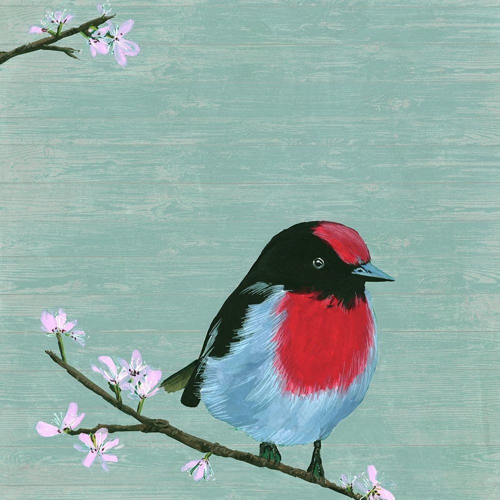 Bird and Blossoms IV