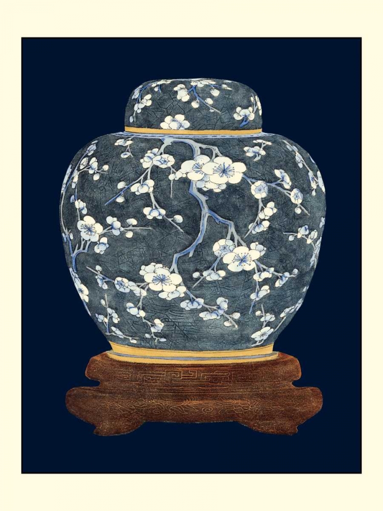 Blue and White Ginger Jar I