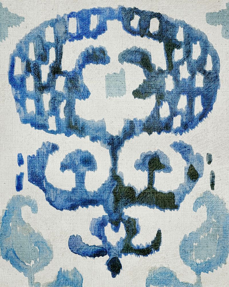 Sapphire Ikat I